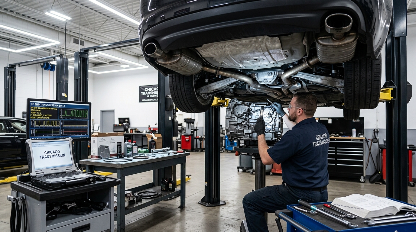 Land Rover Discovery / LR4 Transmission Repair Chicago service photo at Chicago Transmission