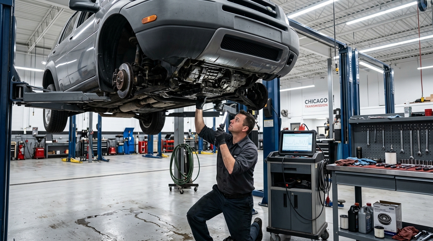 AW55-50SN Transmission Repair Chicago Volvo & Aisin Transmission Service service photo at Chicago Transmission
