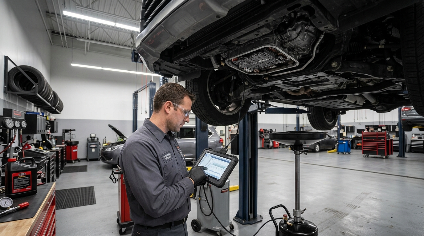 Lexus LC Transmission Repair Chicago service photo at Chicago Transmission
