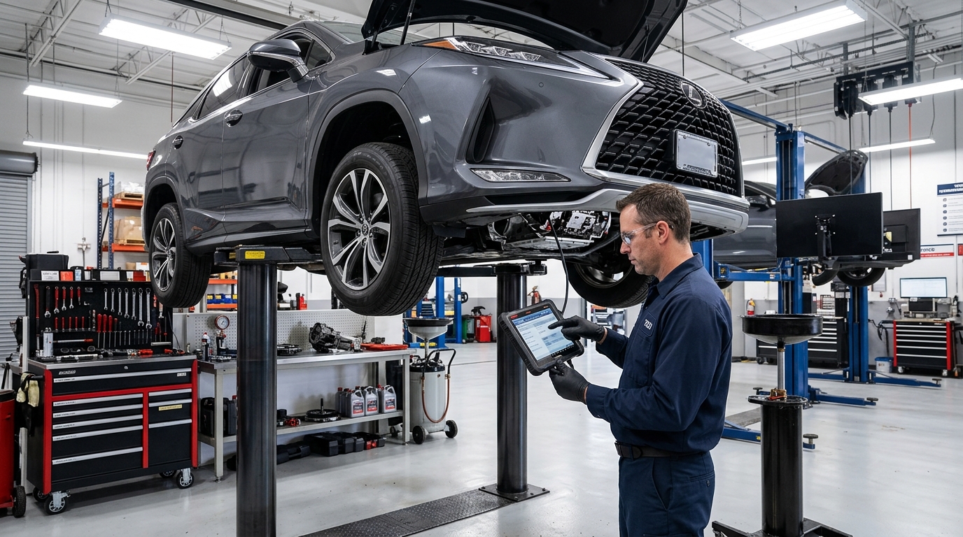 Lexus RC Transmission Repair Chicago service photo at Chicago Transmission