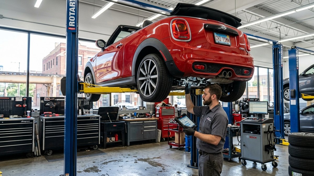 MINI Convertible Transmission Repair Chicago service photo at Chicago Transmission