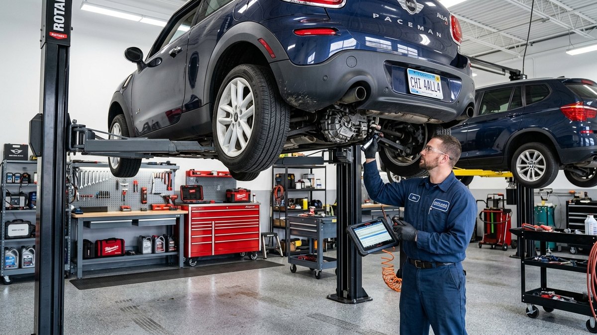 MINI Paceman Transmission Repair Chicago service photo at Chicago Transmission