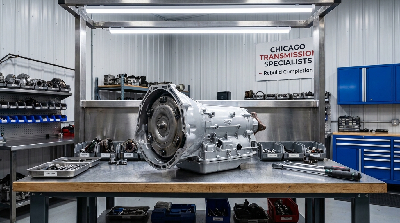 TR580 Transmission Repair Chicago CVT Belt, Pulley & Valve Body Diagnosis service photo at Chicago Transmission