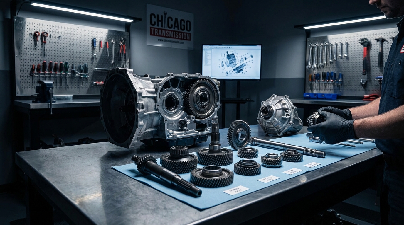 Land Rover Range Rover Sport Transmission Repair Chicago service photo at Chicago Transmission