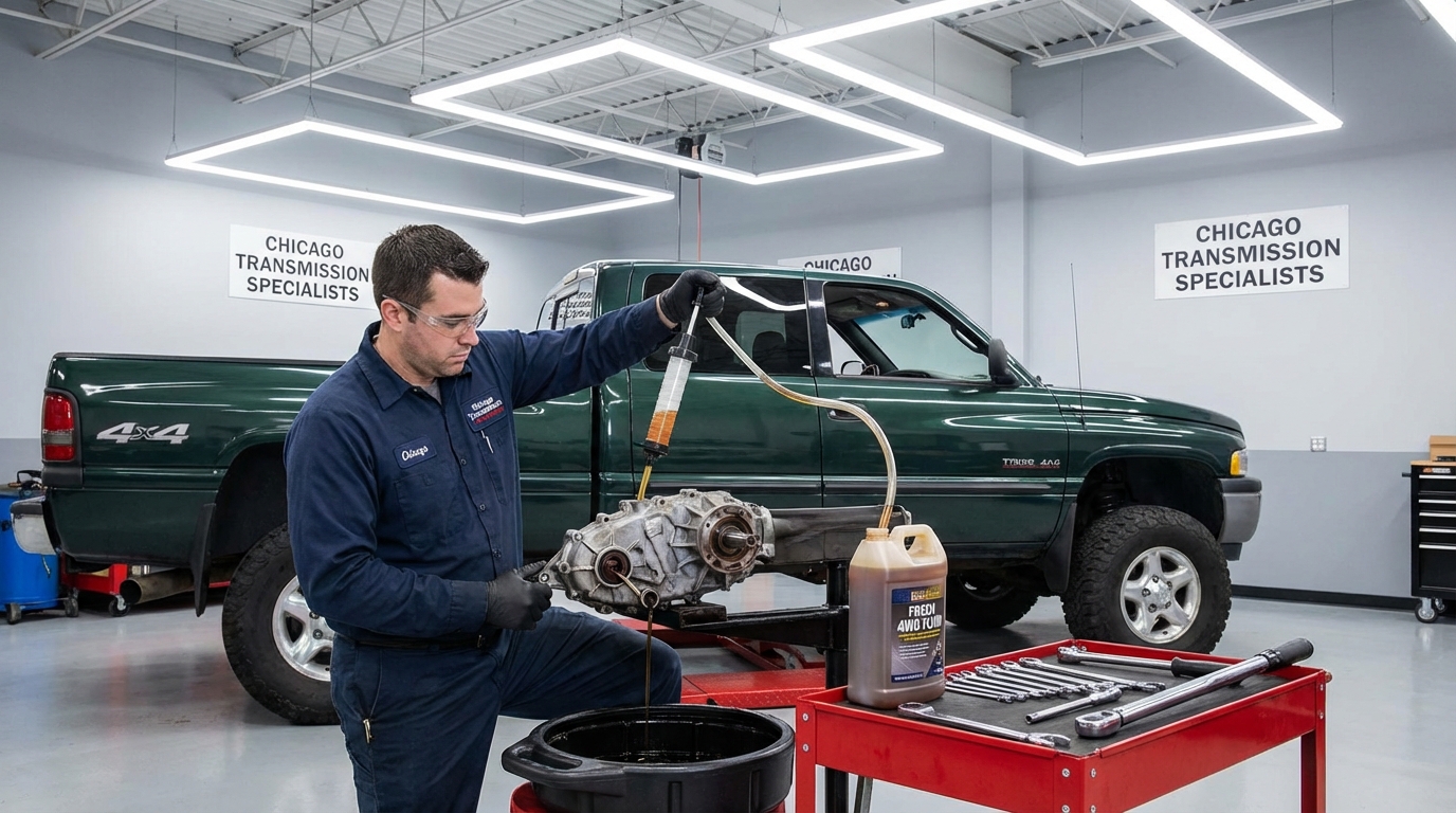 Chrysler Town & Country Transmission Repair Chicago service photo at Chicago Transmission