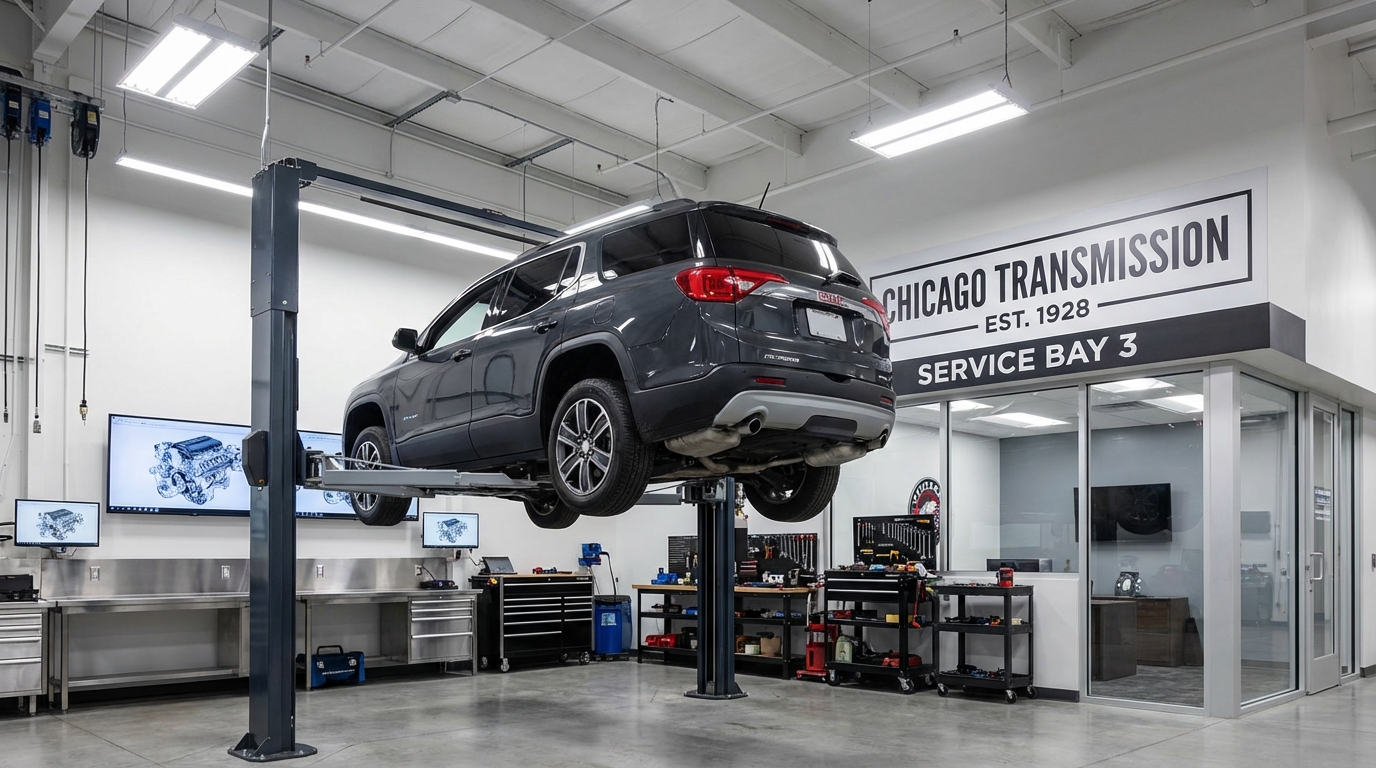 Audi A8 Transmission Repair Chicago service photo at Chicago Transmission