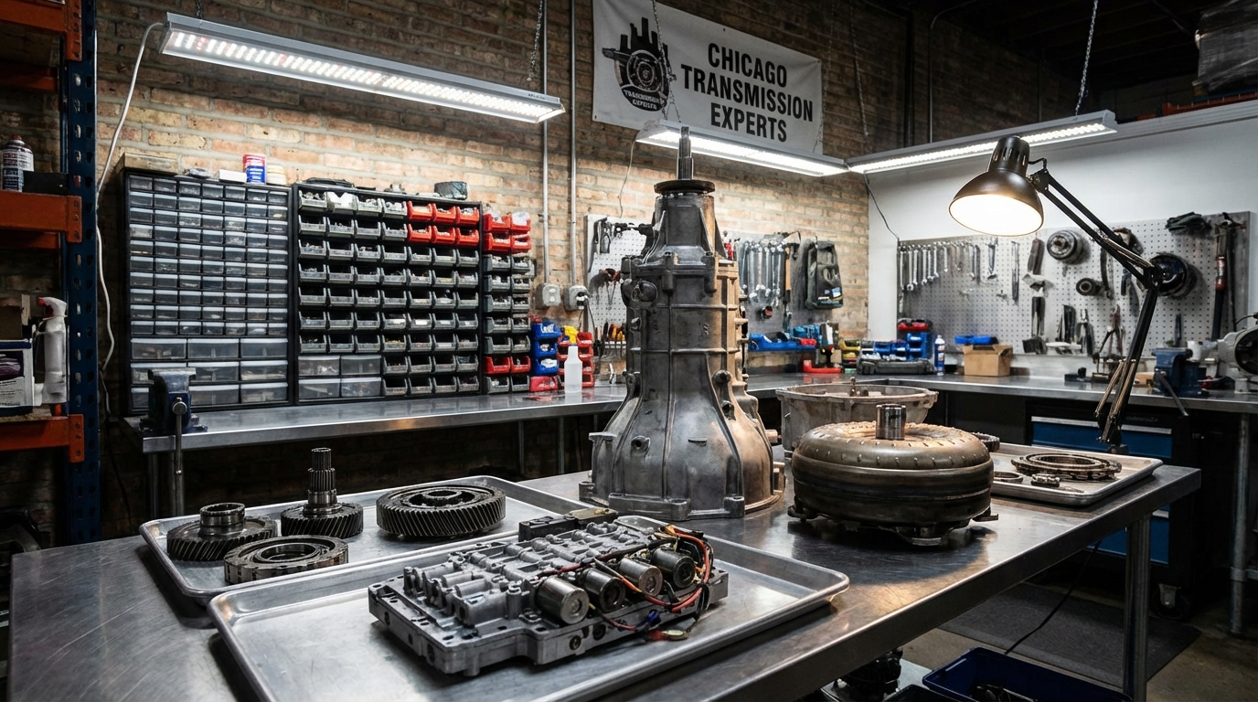Cadillac CT5 Transmission Repair Chicago service photo at Chicago Transmission