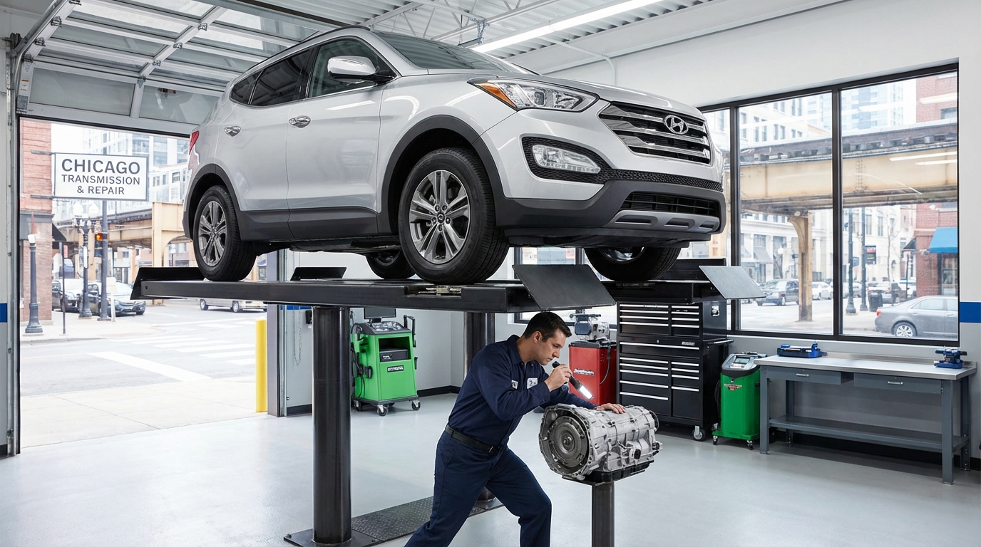 A4AF Transmission Repair Chicago Hyundai & Kia Transmission Service service photo at Chicago Transmission