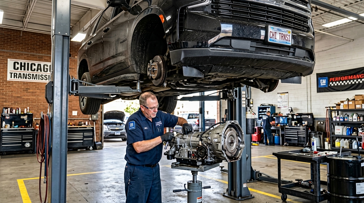 AX4N Transmission Repair Chicago Ford Truck, SUV & Car Transmission Service service photo at Chicago Transmission