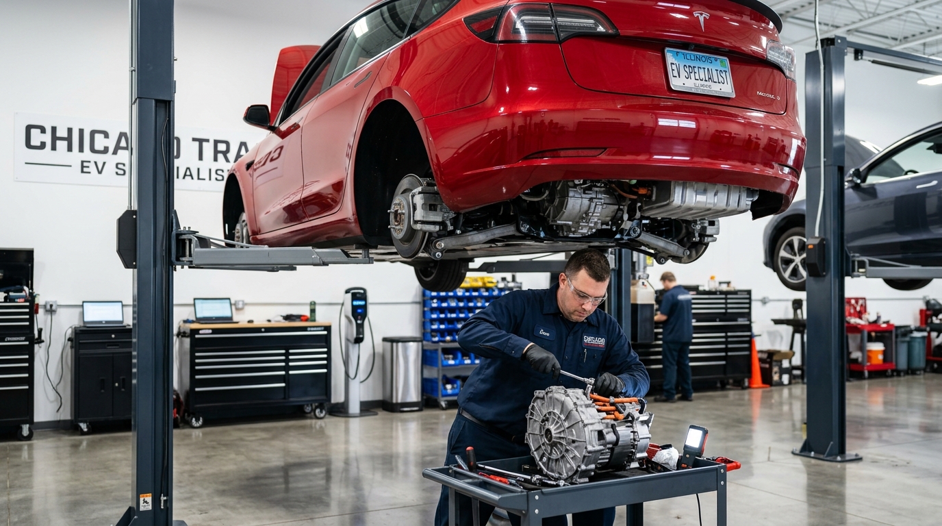 Lexus NX Transmission Repair Chicago service photo at Chicago Transmission
