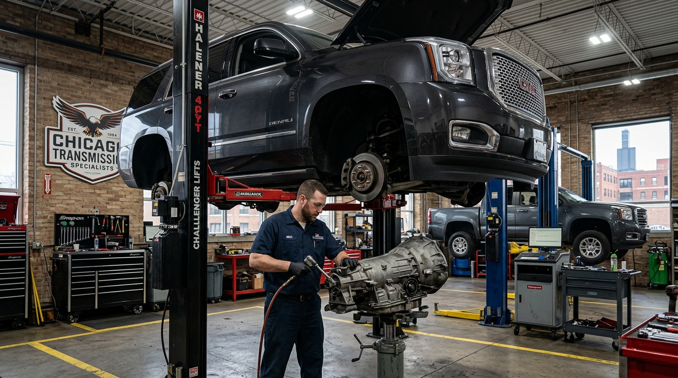Lexus UX Transmission Repair Chicago service photo at Chicago Transmission