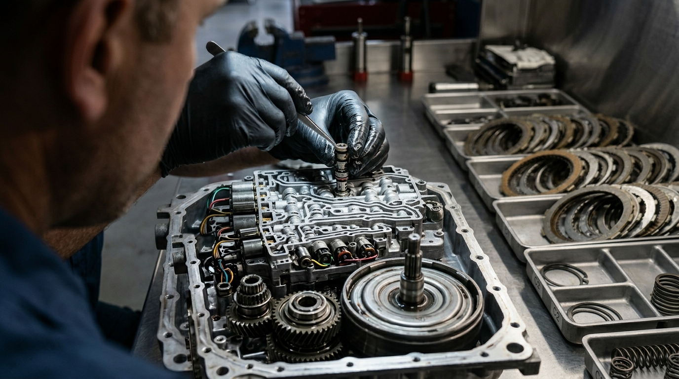 RE4F02A/V Transmission Repair Chicago Nissan Automatic & CVT Transmission Service service photo at Chicago Transmission