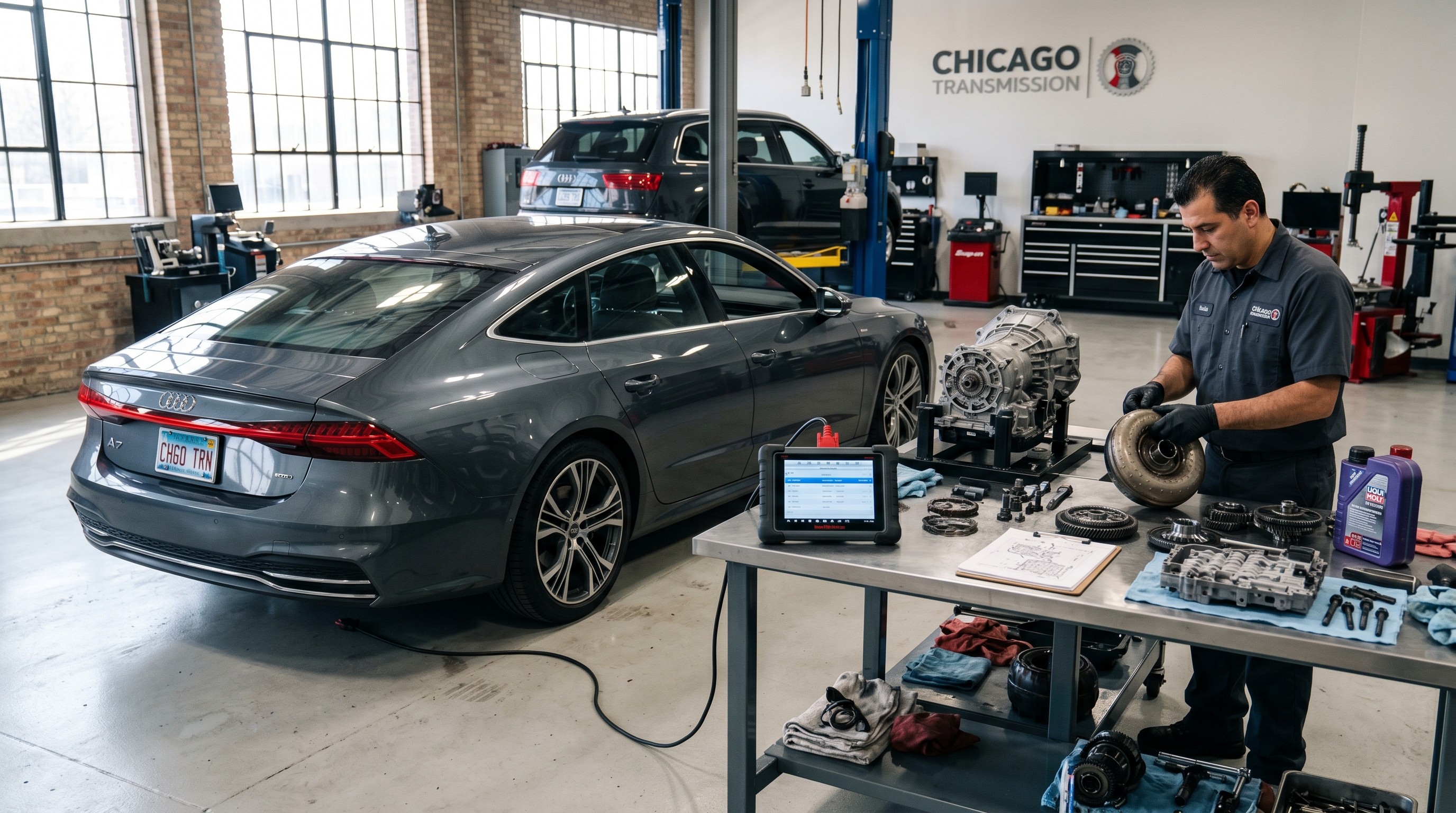 RE4R03A Transmission Repair Chicago Nissan Automatic & CVT Transmission Service service photo at Chicago Transmission