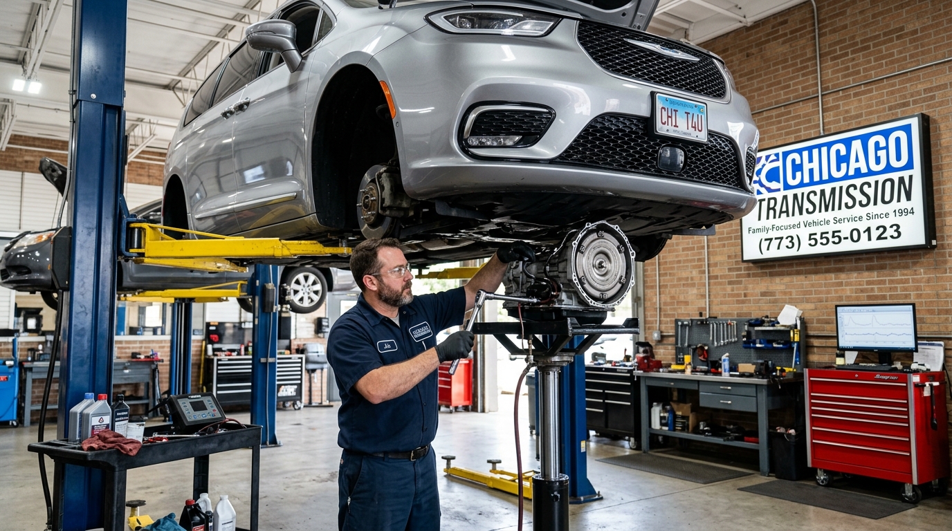 Hyundai Ioniq Transmission Repair Chicago service photo at Chicago Transmission