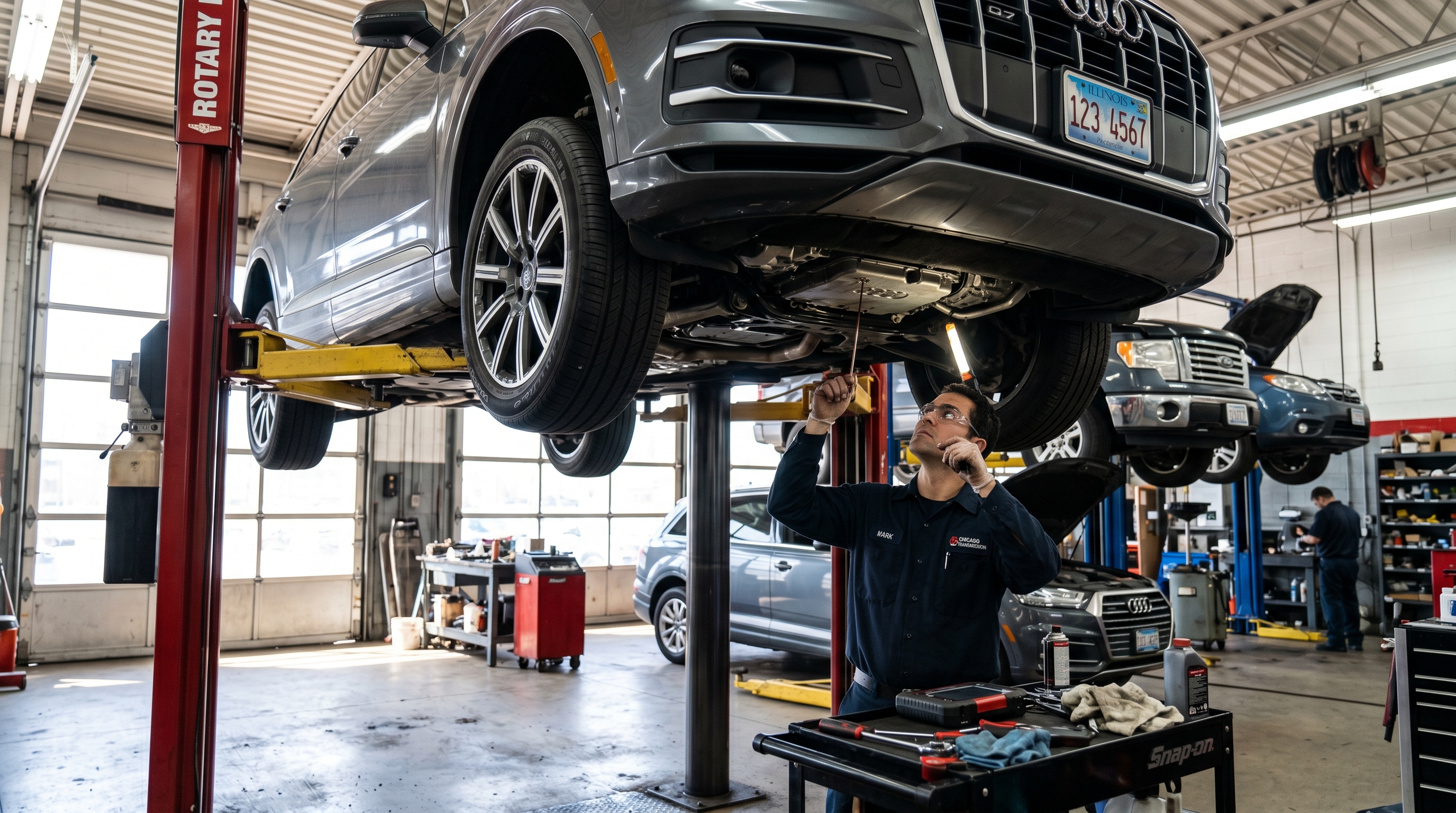 8HP50 Transmission Repair Chicago ZF Mechatronic, Fluid & Adaptation Service service photo at Chicago Transmission