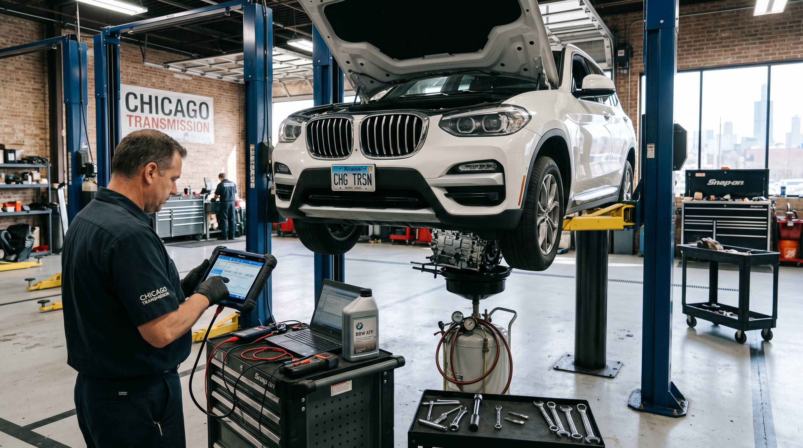Kia Sportage Transmission Repair Chicago service photo at Chicago Transmission