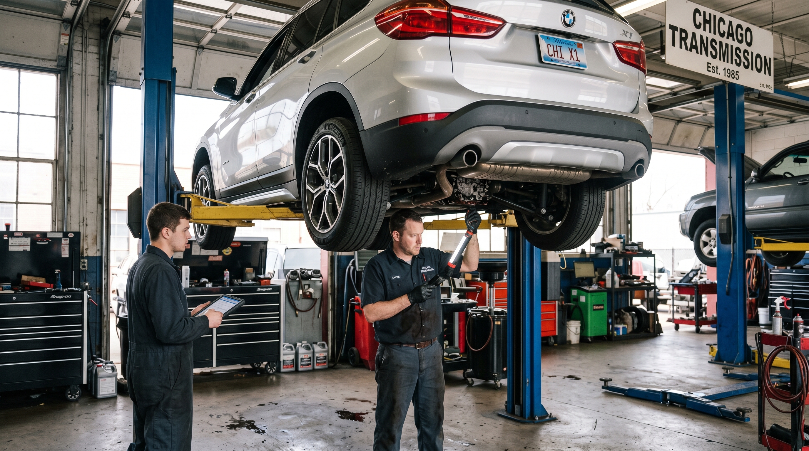 Volvo XC60 Transmission Repair Chicago service photo at Chicago Transmission