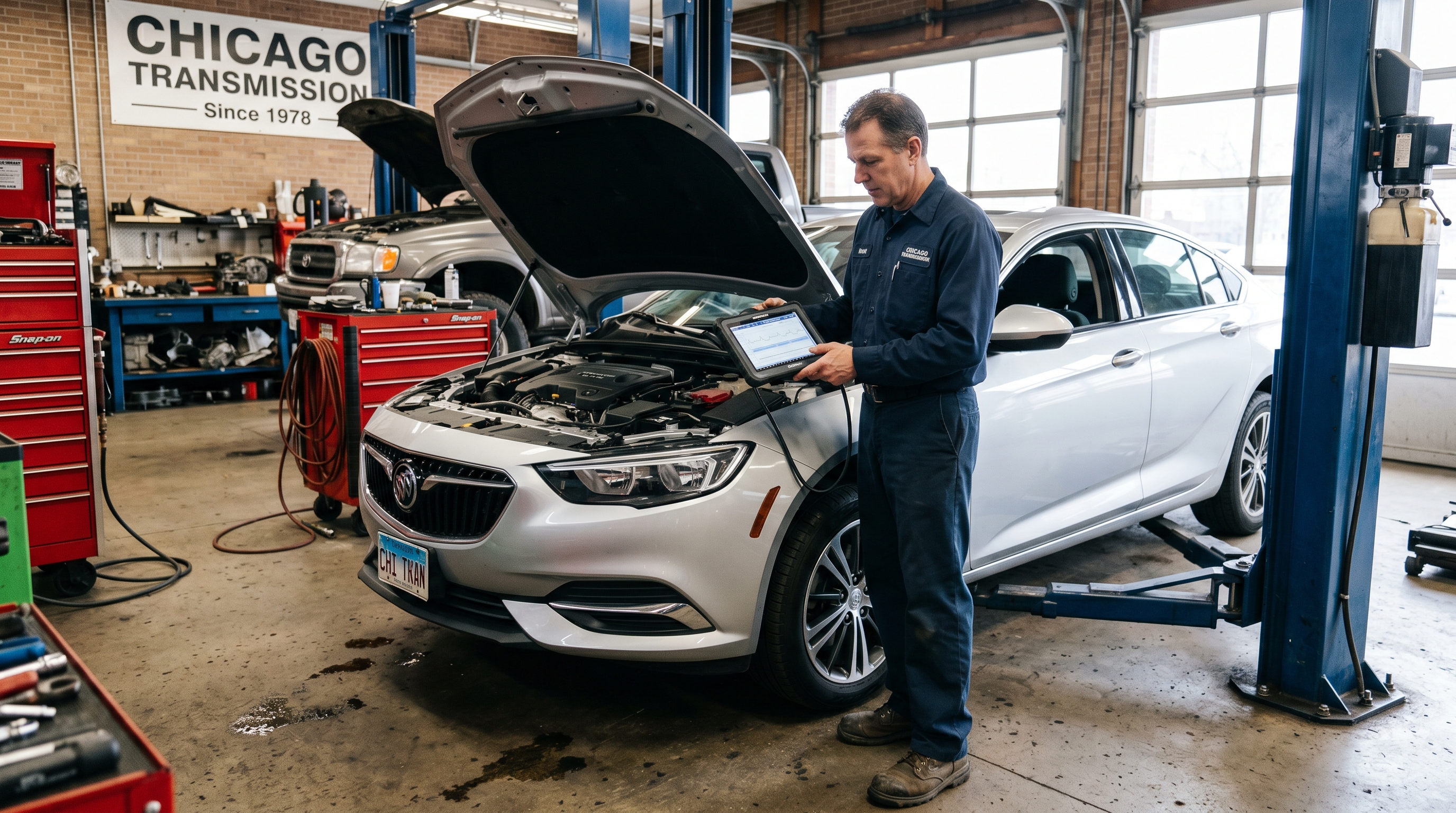RE4F04A/V Transmission Repair Chicago Nissan Automatic & CVT Transmission Service service photo at Chicago Transmission