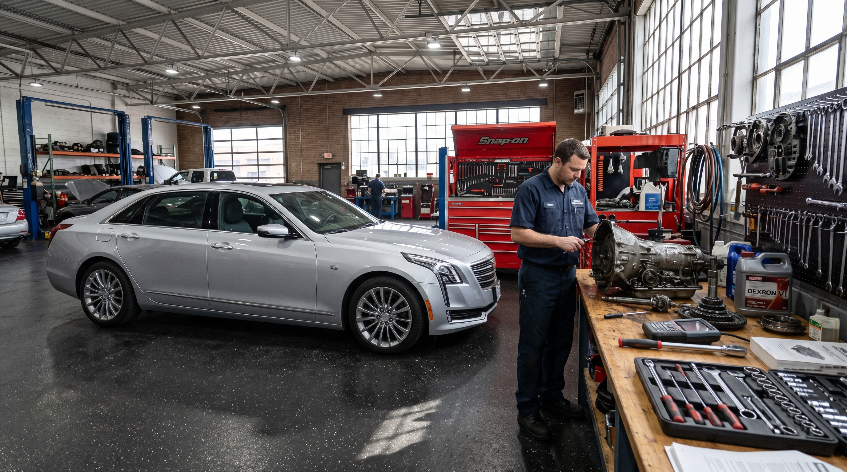 Jaguar F-Type Transmission Repair Chicago service photo at Chicago Transmission
