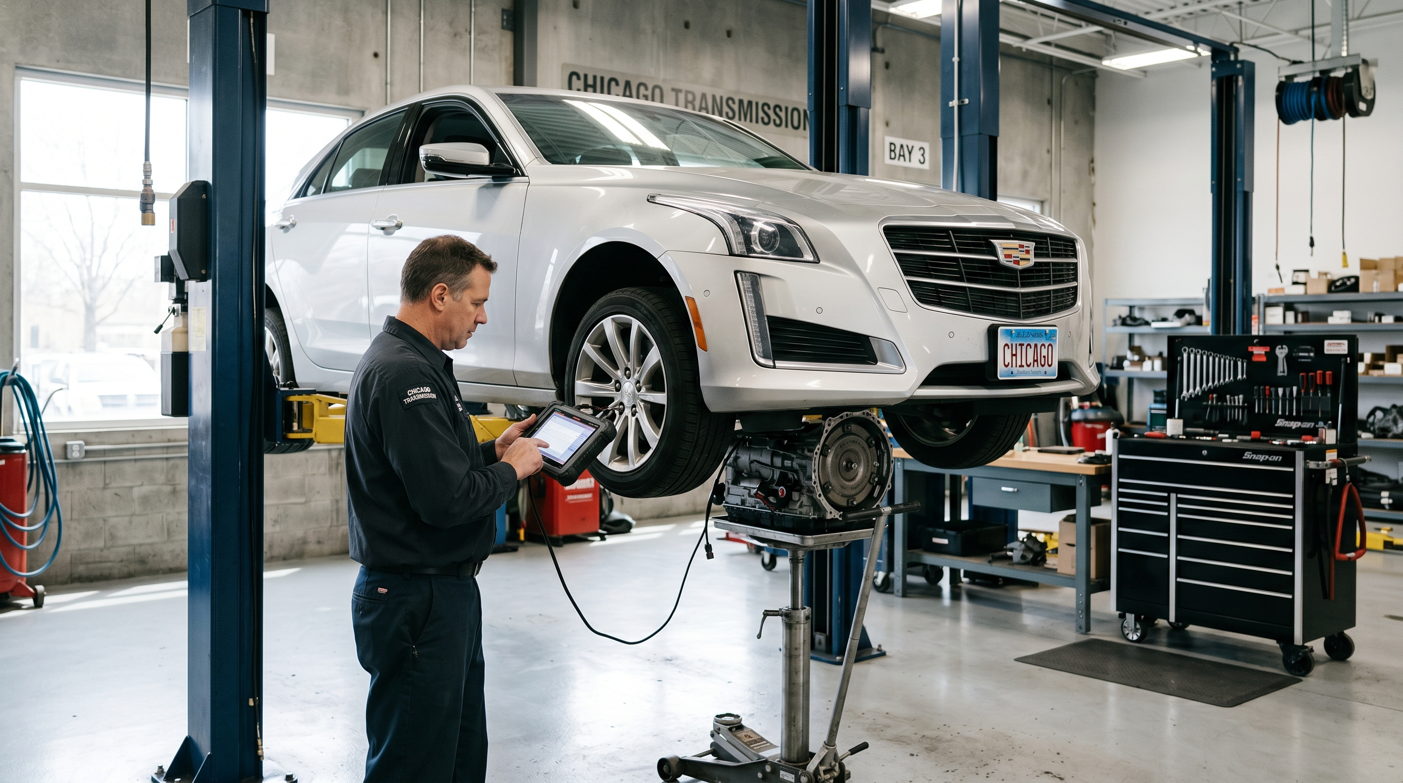 Ford F-250 Super Duty Transmission Repair Chicago service photo at Chicago Transmission