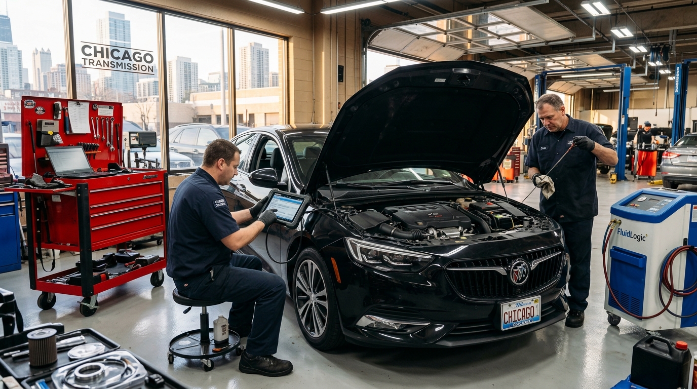 TH350 Transmission Repair Chicago GM Truck, SUV & Automatic Diagnosis service photo at Chicago Transmission
