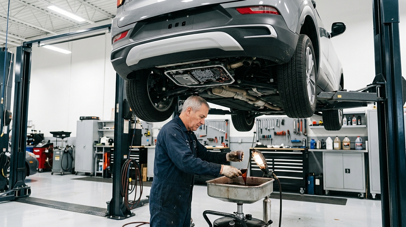 Jeep Commander Transmission Repair Chicago service photo at Chicago Transmission