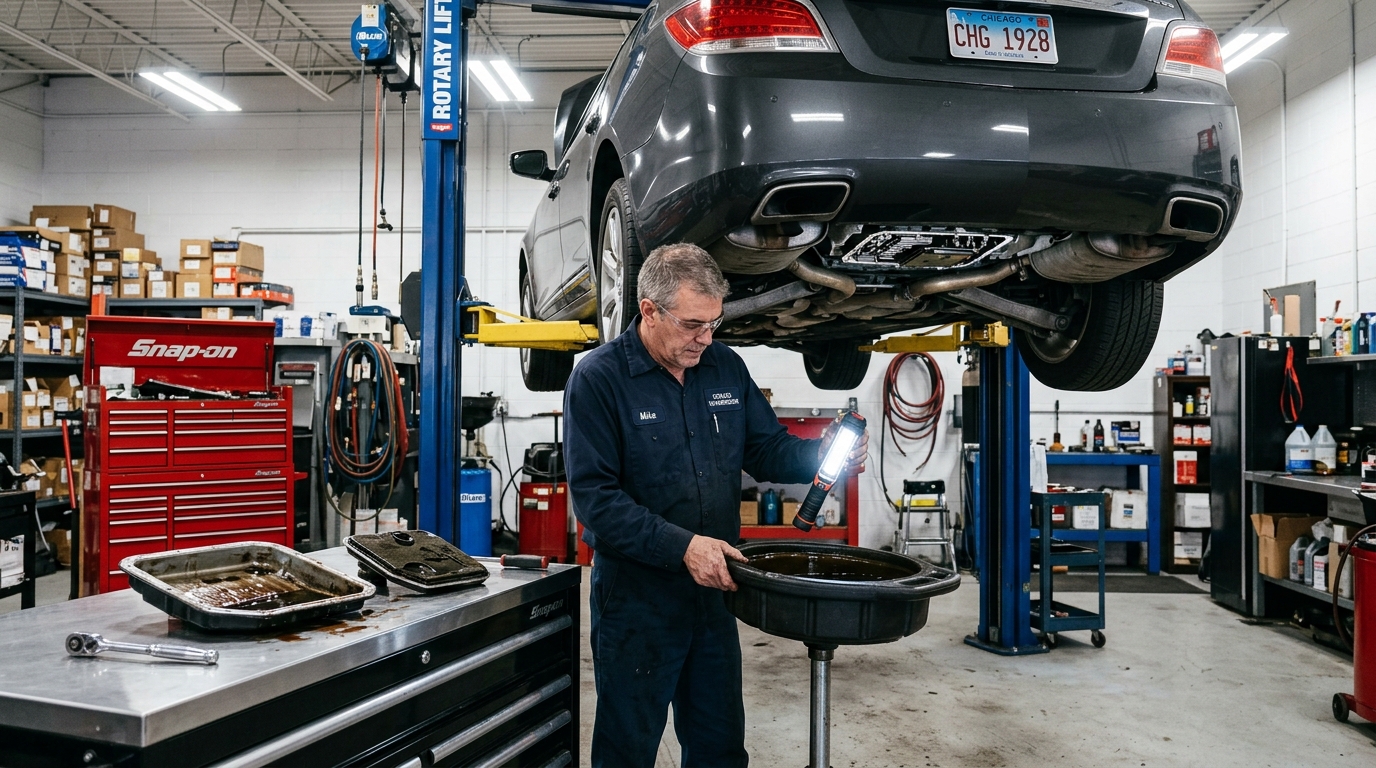 722.4 Transmission Repair Chicago Mercedes 722, 7G & 9G Transmission Service service photo at Chicago Transmission