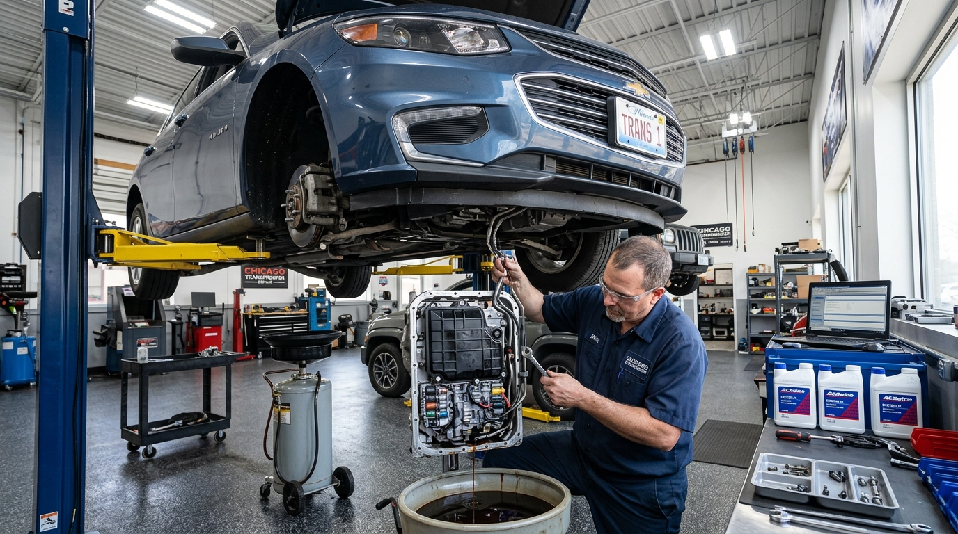 722.5 Transmission Repair Chicago Mercedes 722, 7G & 9G Transmission Service service photo at Chicago Transmission