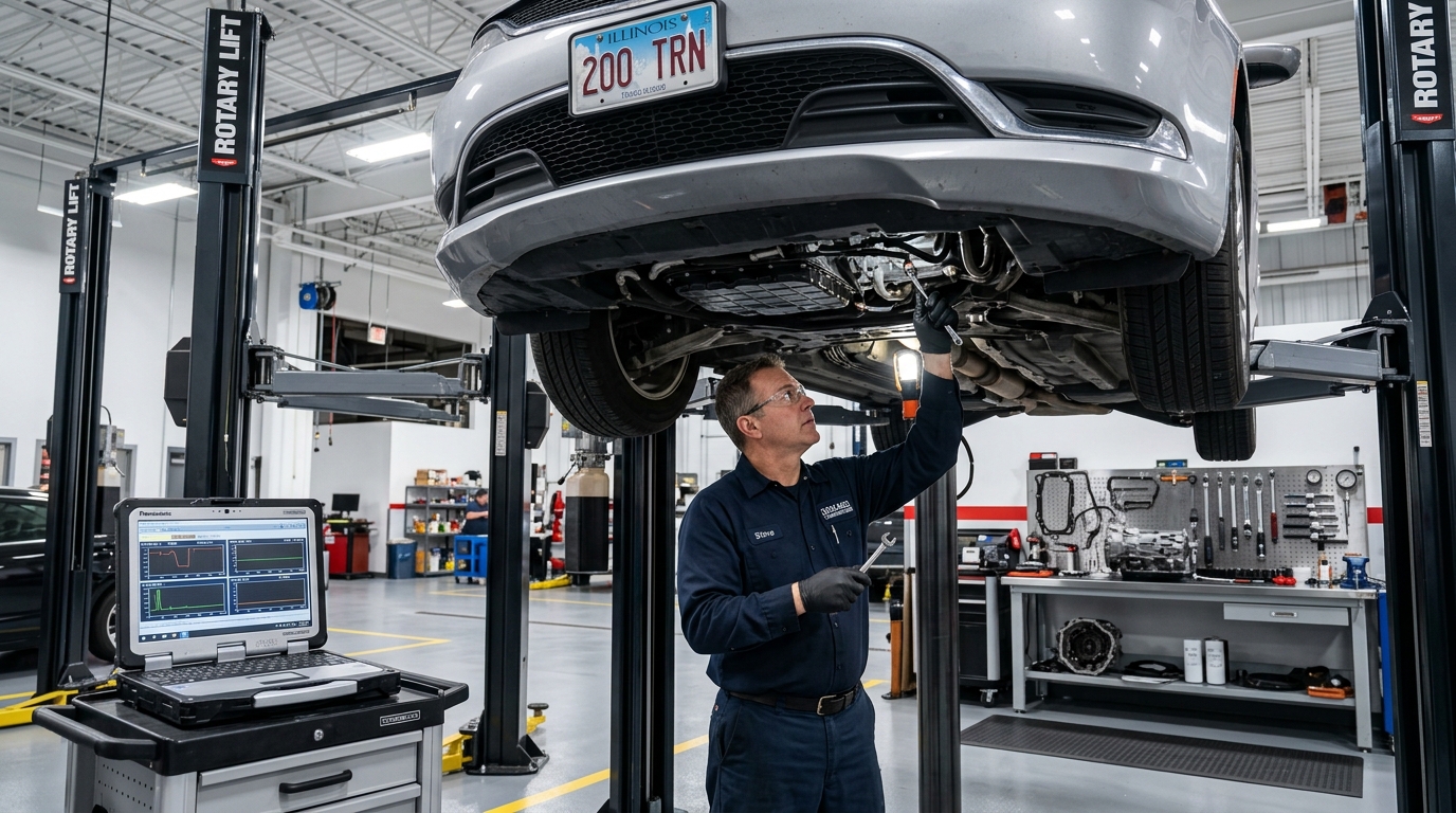 722.7 Transmission Repair Chicago Mercedes 722, 7G & 9G Transmission Service service photo at Chicago Transmission