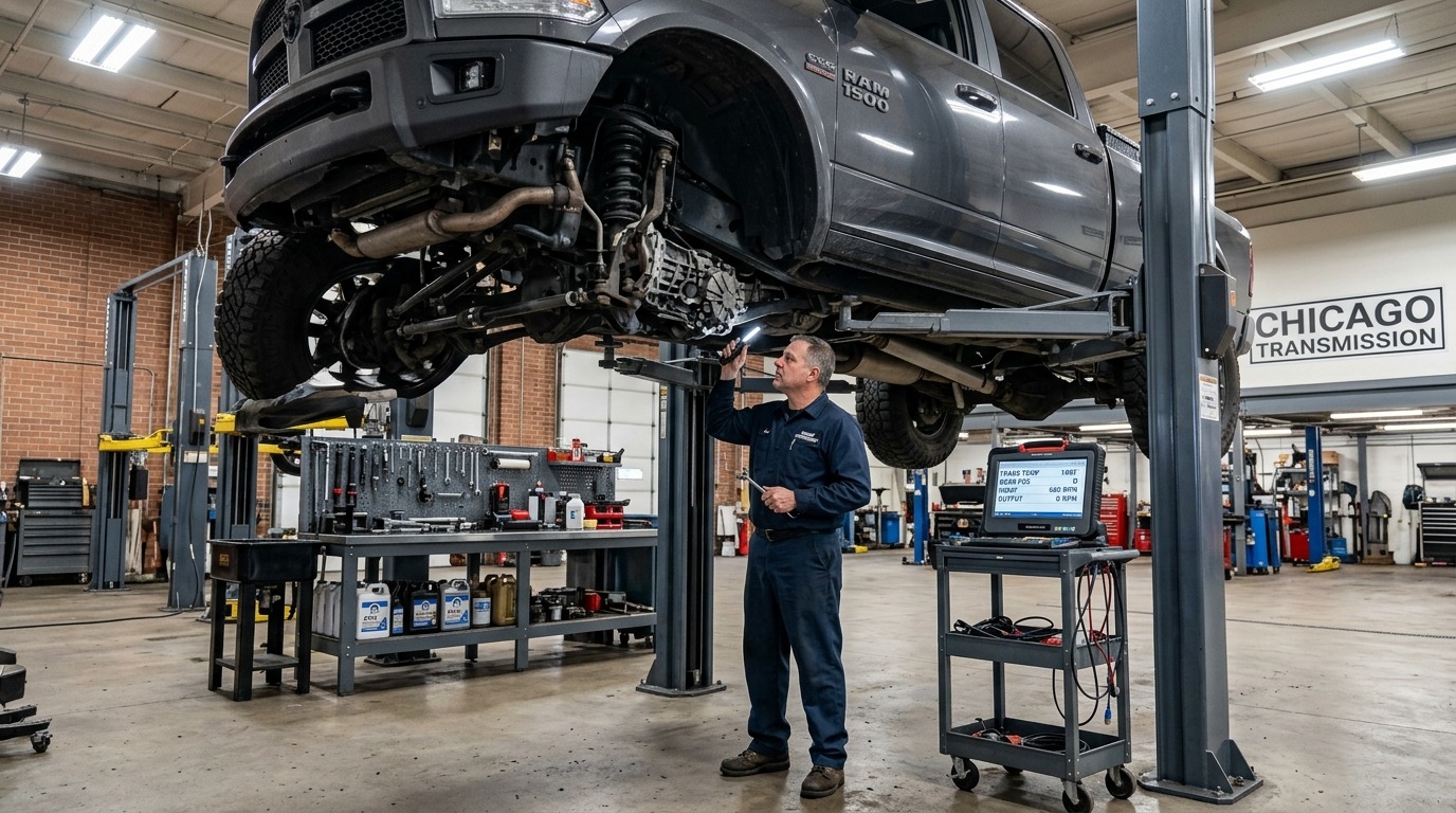 GMC Canyon Transmission Repair Chicago service photo at Chicago Transmission