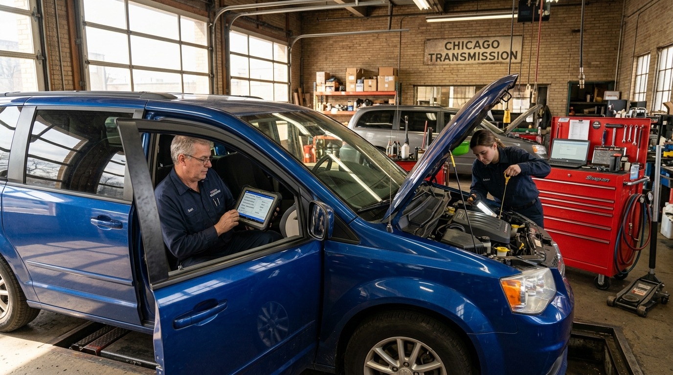 TH350 Transmission Repair Chicago GM Truck, SUV & Automatic Diagnosis service photo at Chicago Transmission