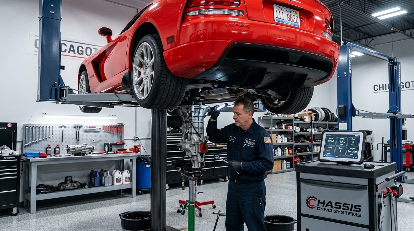 Lincoln Continental Transmission Repair Chicago service photo at Chicago Transmission