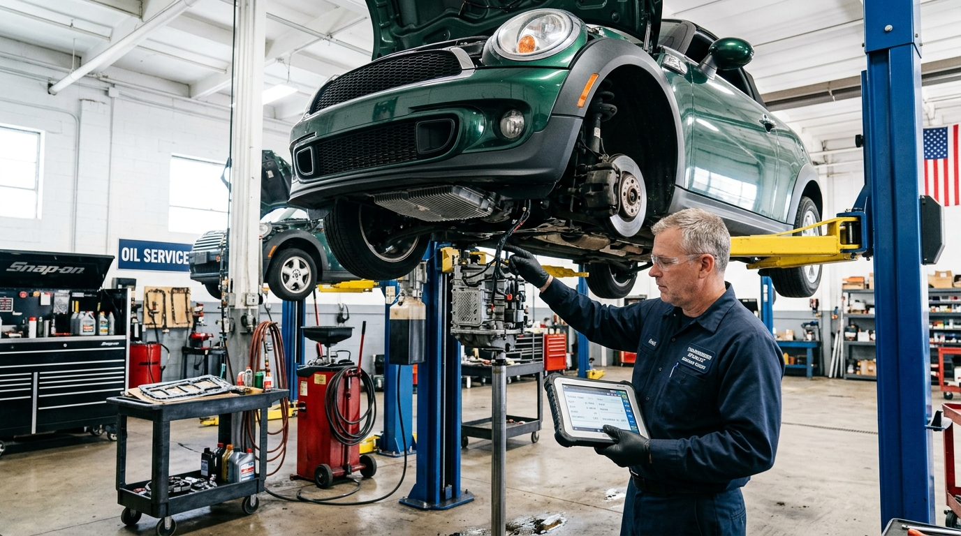MINI Convertible Transmission Repair Chicago service photo at Chicago Transmission