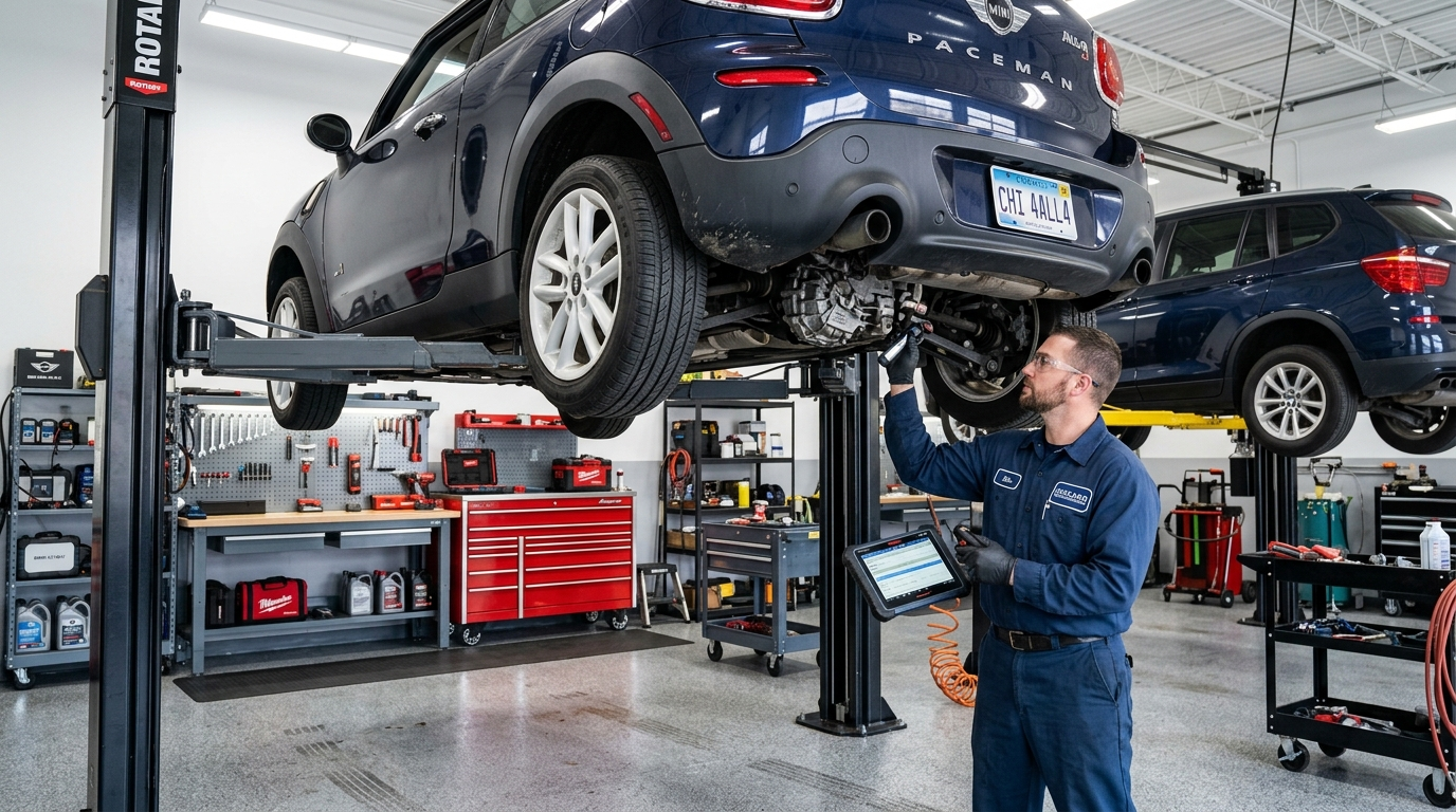 MINI Paceman Transmission Repair Chicago service photo at Chicago Transmission