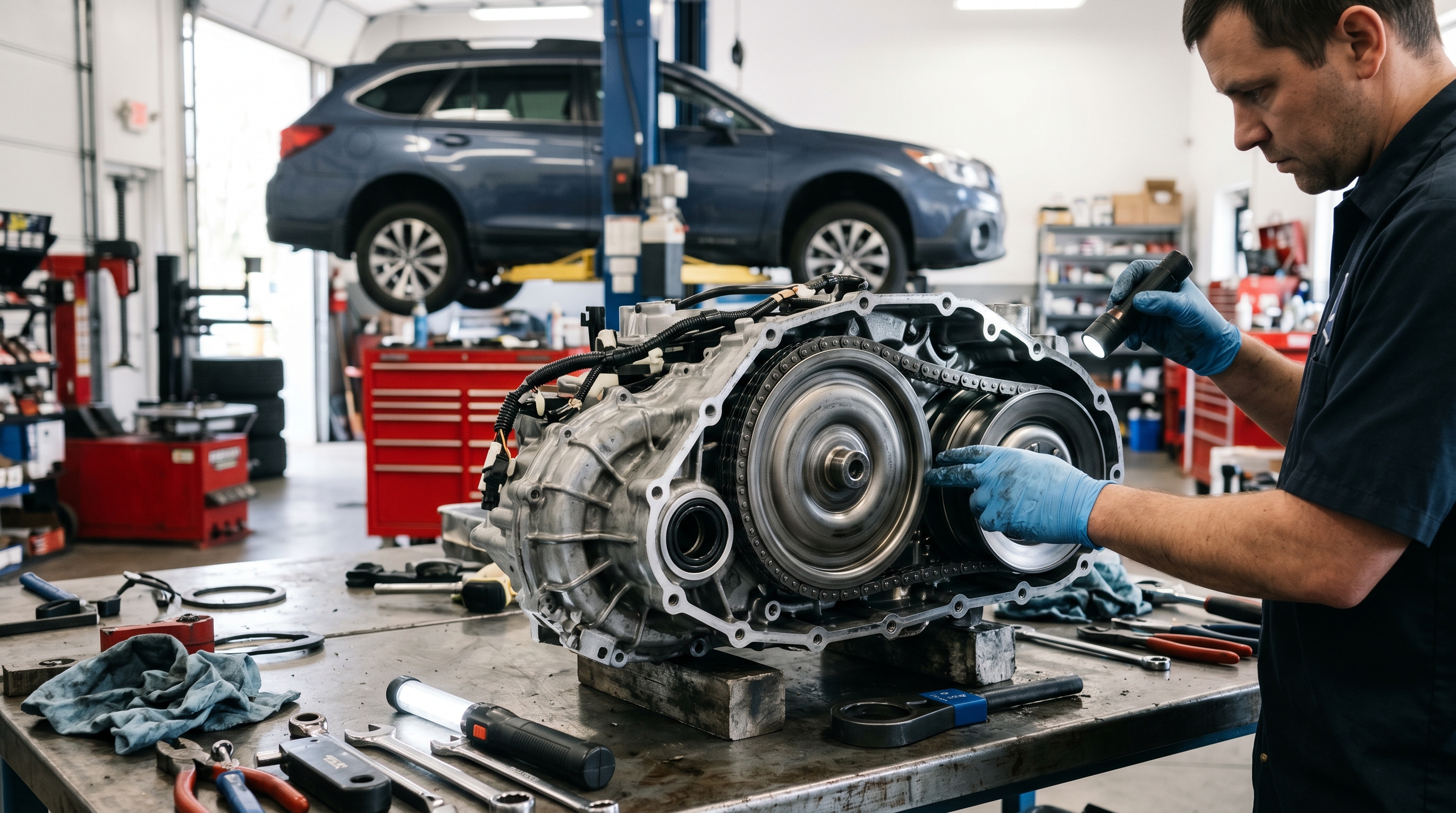 01M Transmission Repair Chicago VW, Audi, DSG & Tiptronic Service service photo at Chicago Transmission