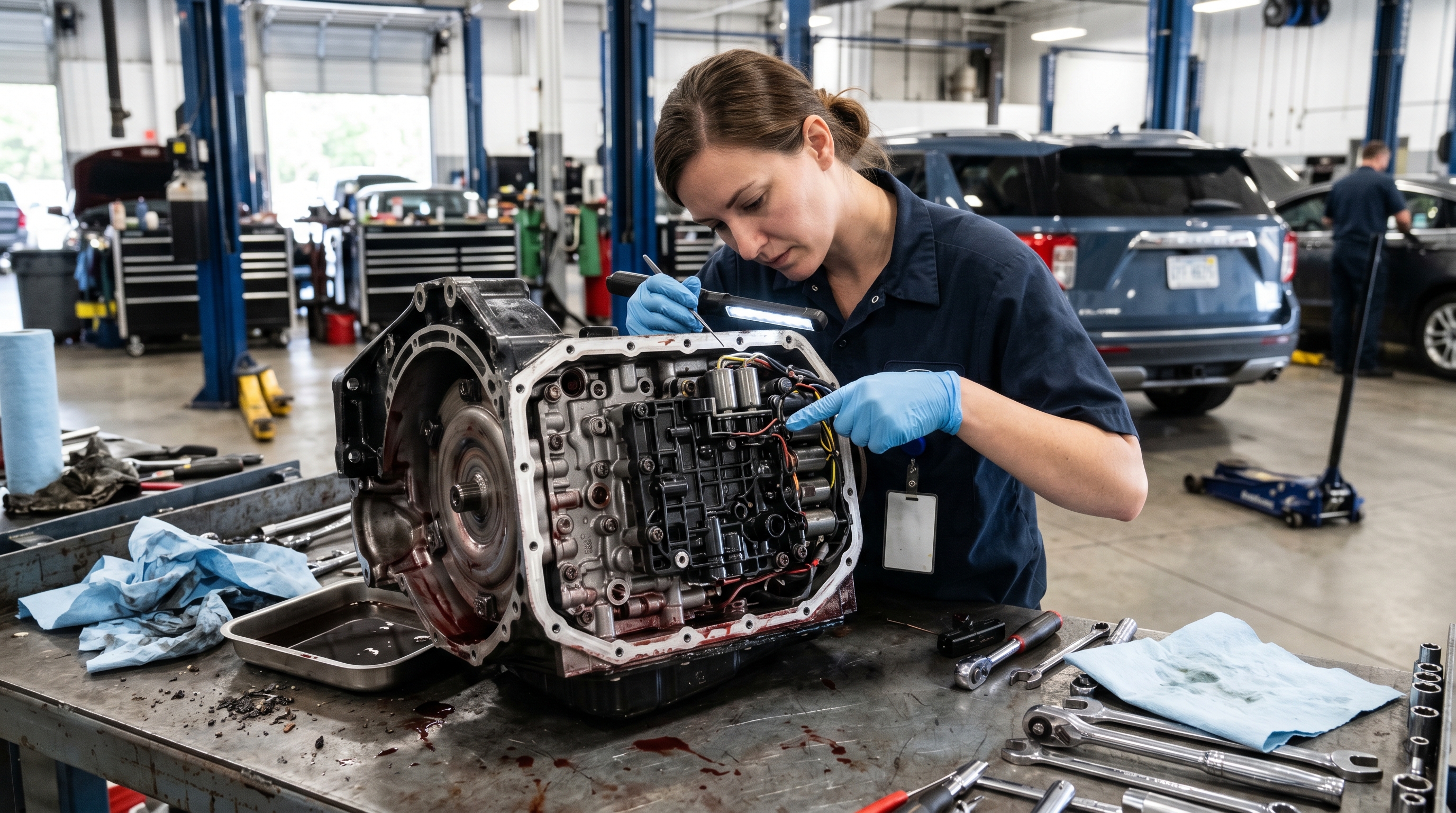 09A (JF506E) Transmission Repair Chicago VW, Audi, DSG & Tiptronic Service service photo at Chicago Transmission