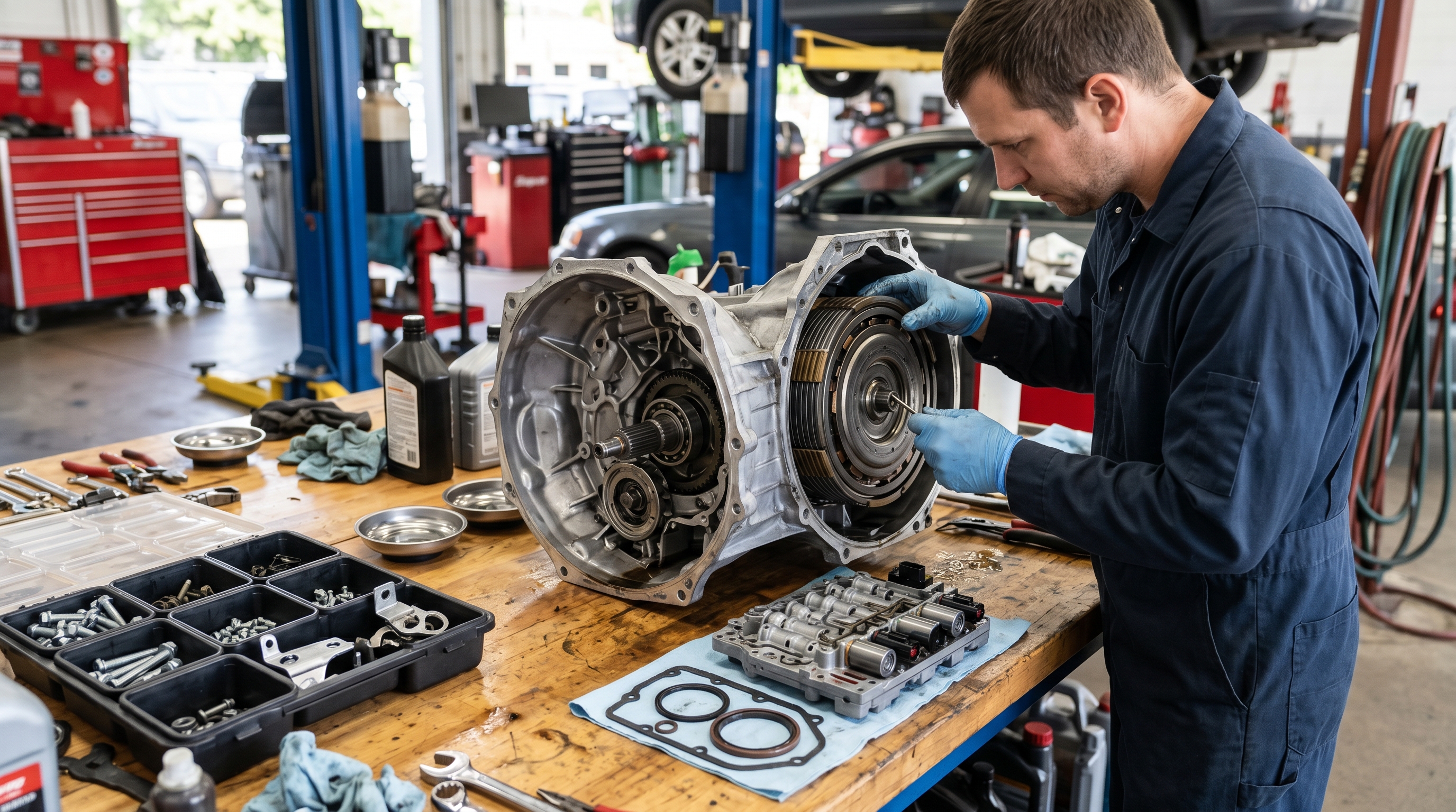 Mercedes-Benz GLS Transmission Repair Chicago service photo at Chicago Transmission