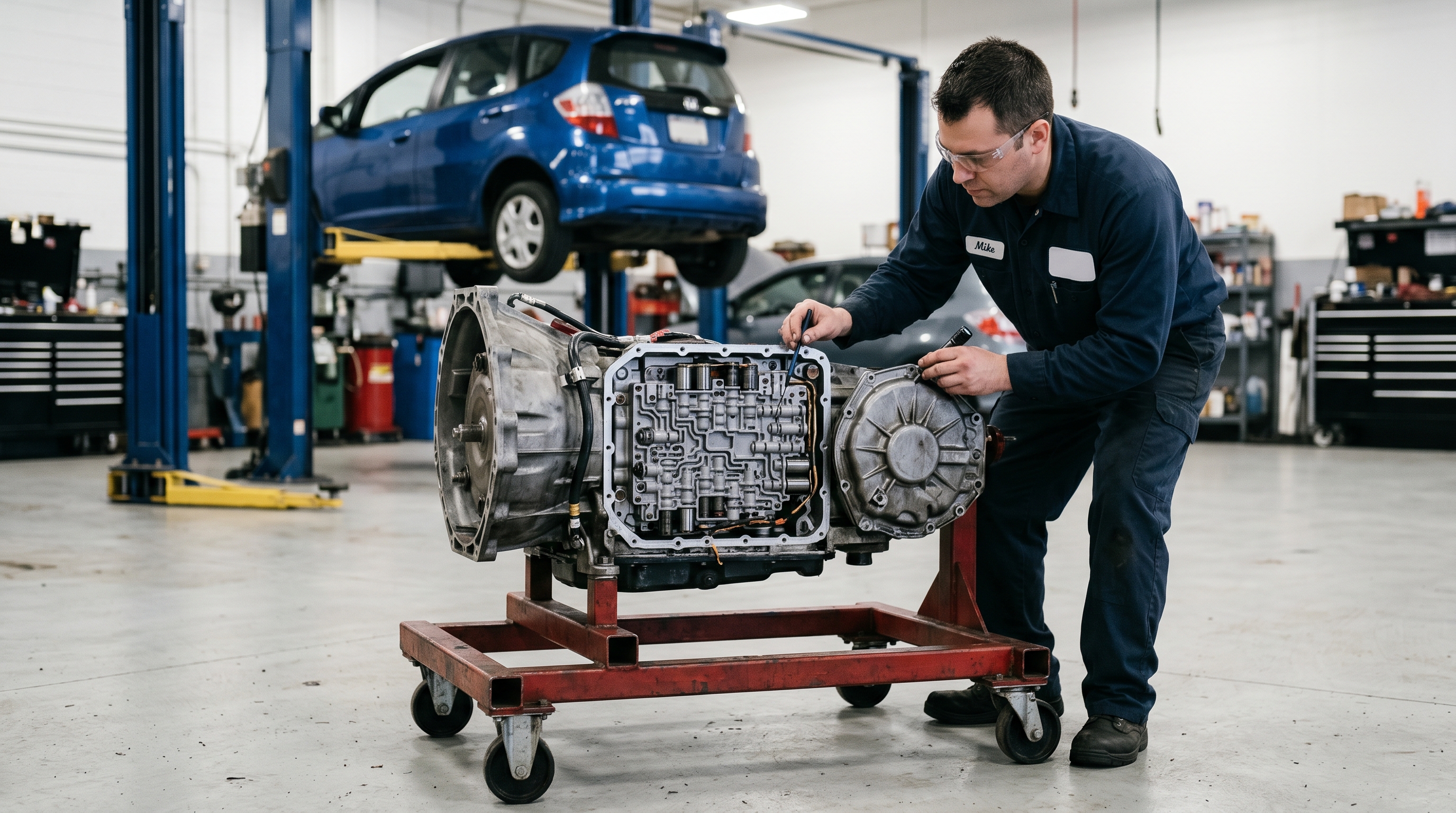 Mitsubishi Lancer Transmission Repair Chicago service photo at Chicago Transmission