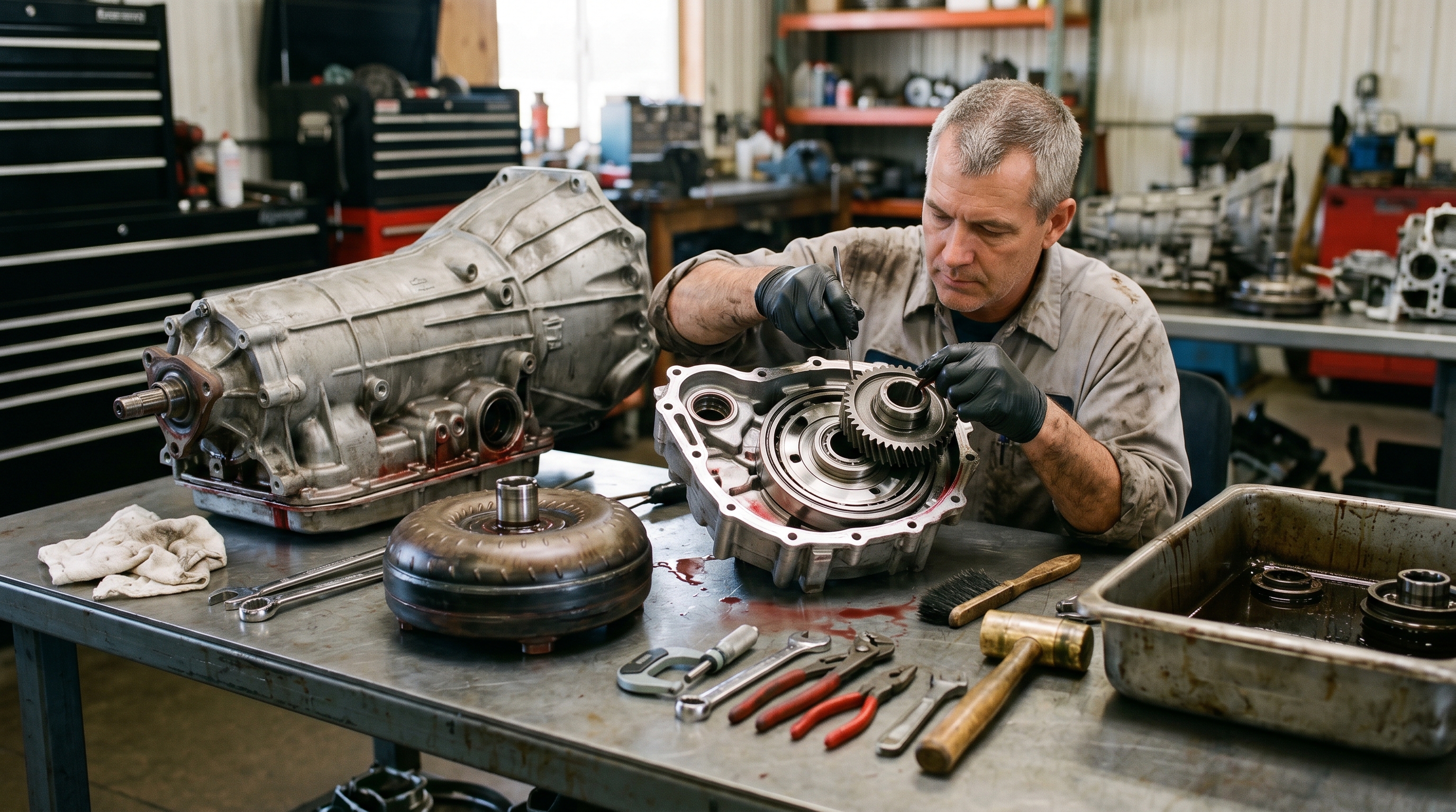 09G (TF-60SN) Transmission Repair Chicago VW, Audi, DSG & Tiptronic Service service photo at Chicago Transmission