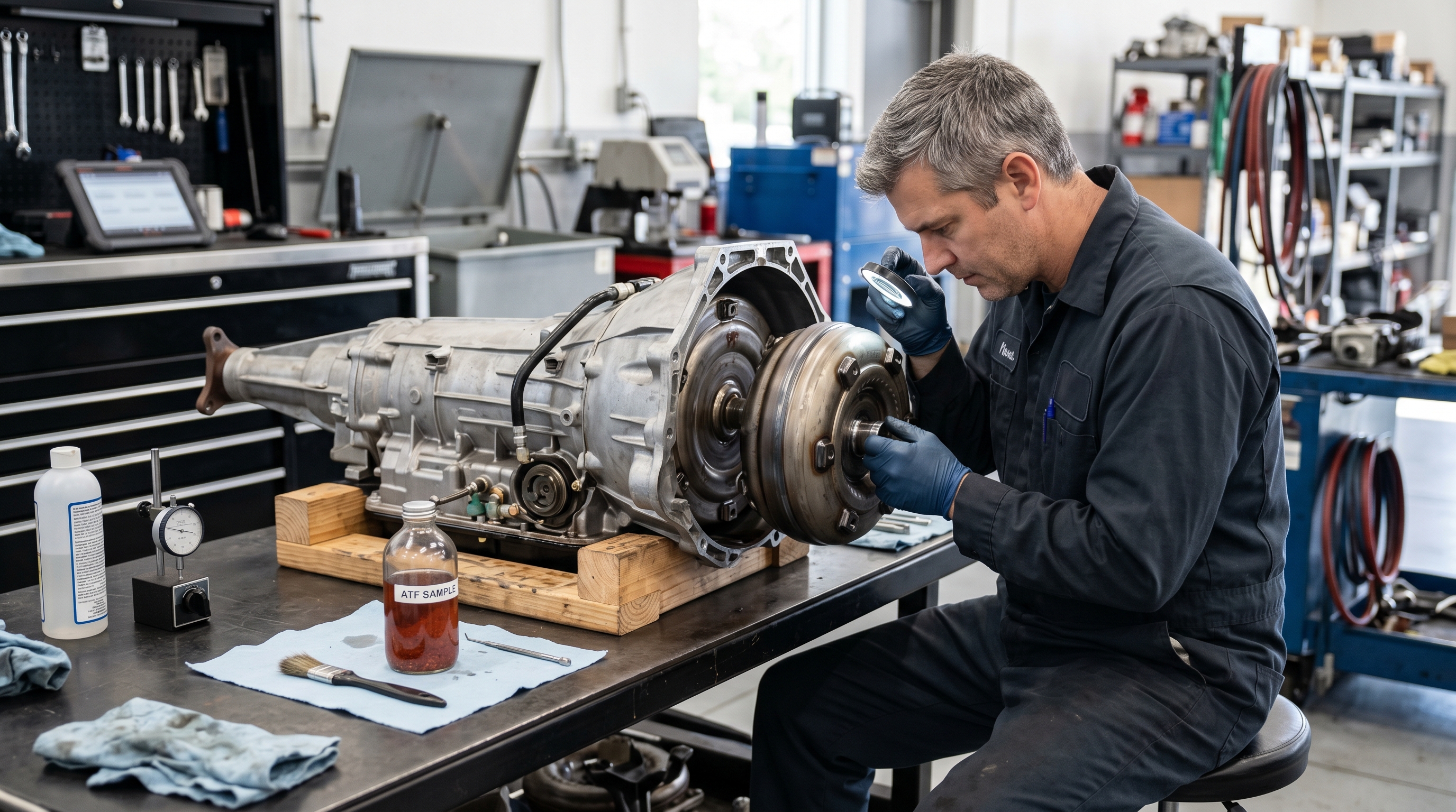 Toyota Highlander Transmission Repair Chicago service photo at Chicago Transmission