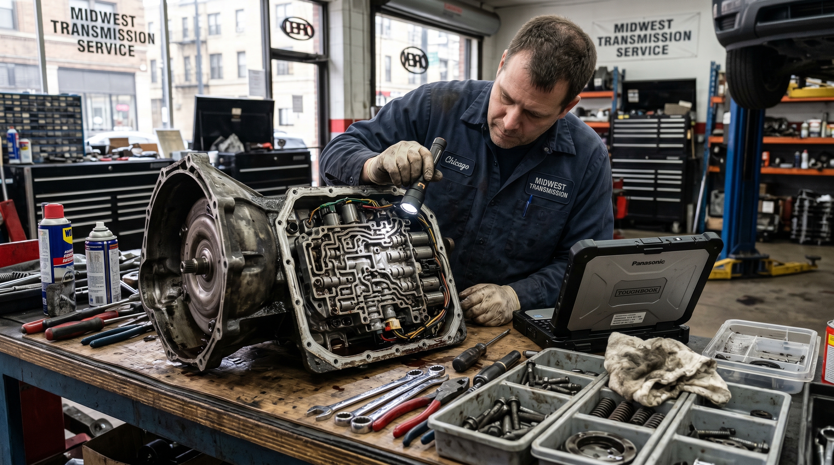 36RH Transmission Repair Chicago Ram, Dodge, Jeep & Chrysler Unit Repair service photo at Chicago Transmission