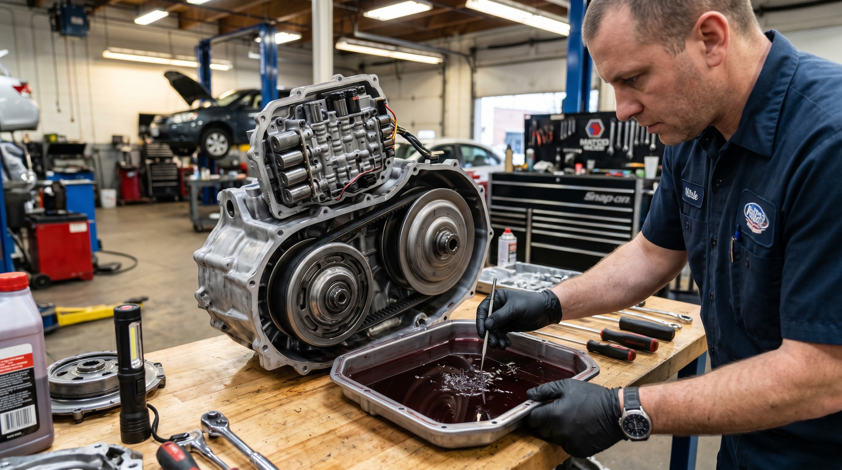 40TE Transmission Repair Chicago Ram, Dodge, Jeep & Chrysler Unit Repair service photo at Chicago Transmission