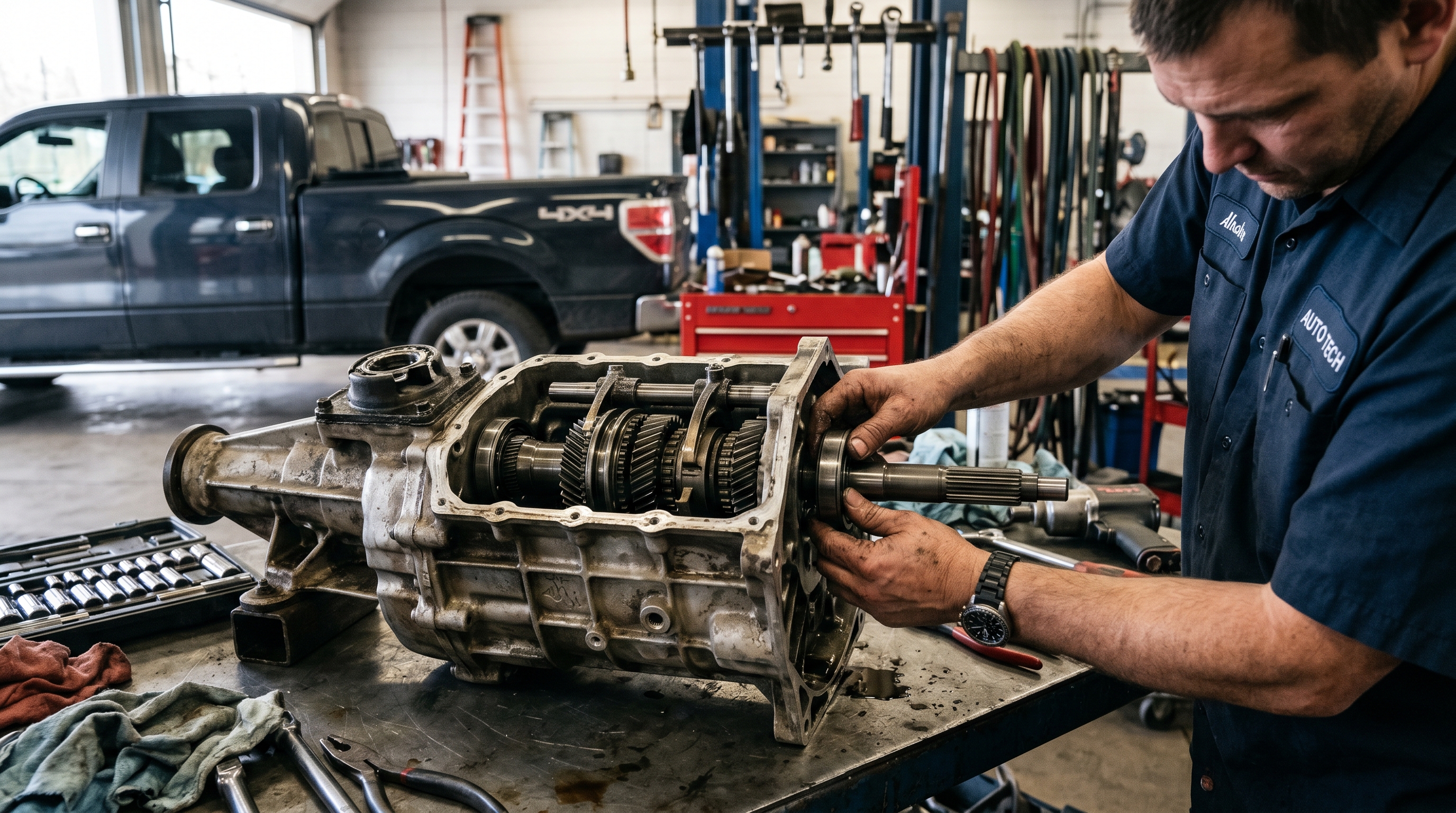 42RE Transmission Repair Chicago Ram, Dodge, Jeep & Chrysler Unit Repair service photo at Chicago Transmission