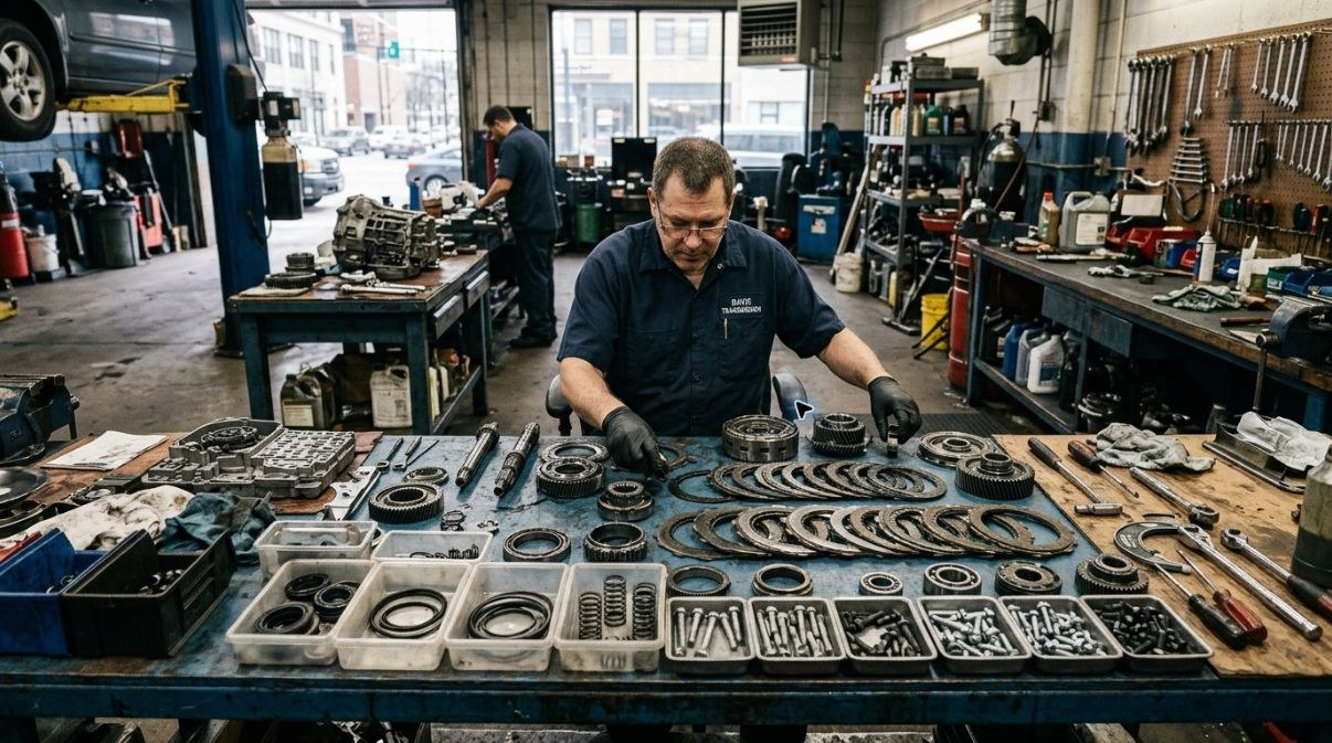 44RE Transmission Repair Chicago Ram, Dodge, Jeep & Chrysler Unit Repair service photo at Chicago Transmission