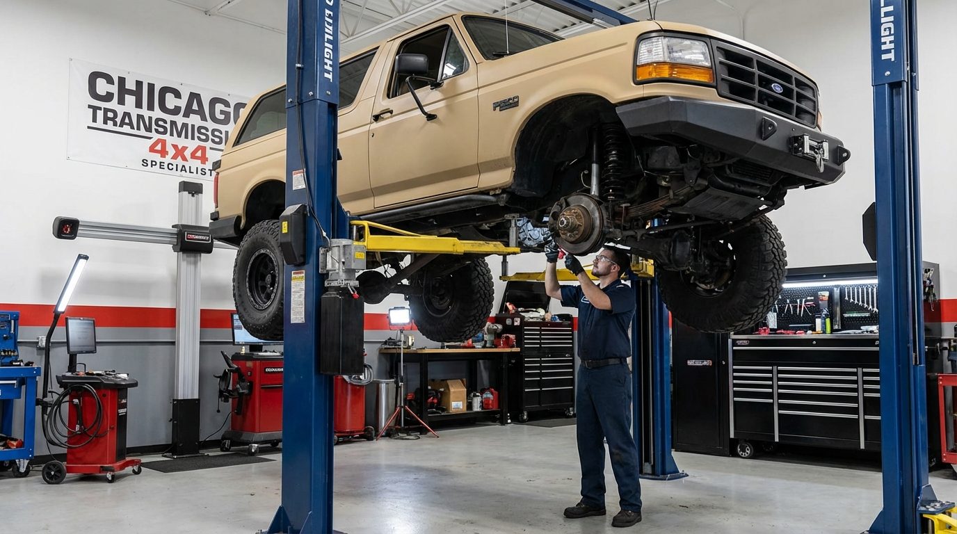 4R44E Transmission Repair Chicago Ford Truck, SUV & Car Transmission Service service photo at Chicago Transmission