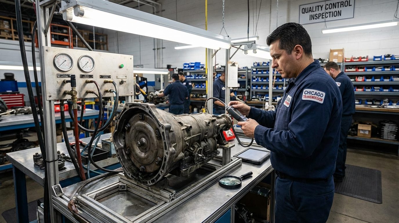 545RFE Transmission Repair Chicago Ram, Dodge, Jeep & Chrysler Unit Repair service photo at Chicago Transmission