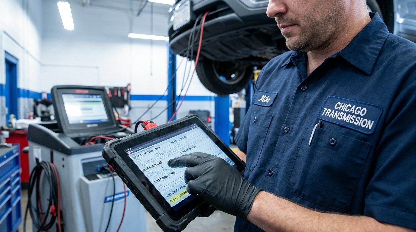 MINI Paceman Transmission Repair Chicago service photo at Chicago Transmission