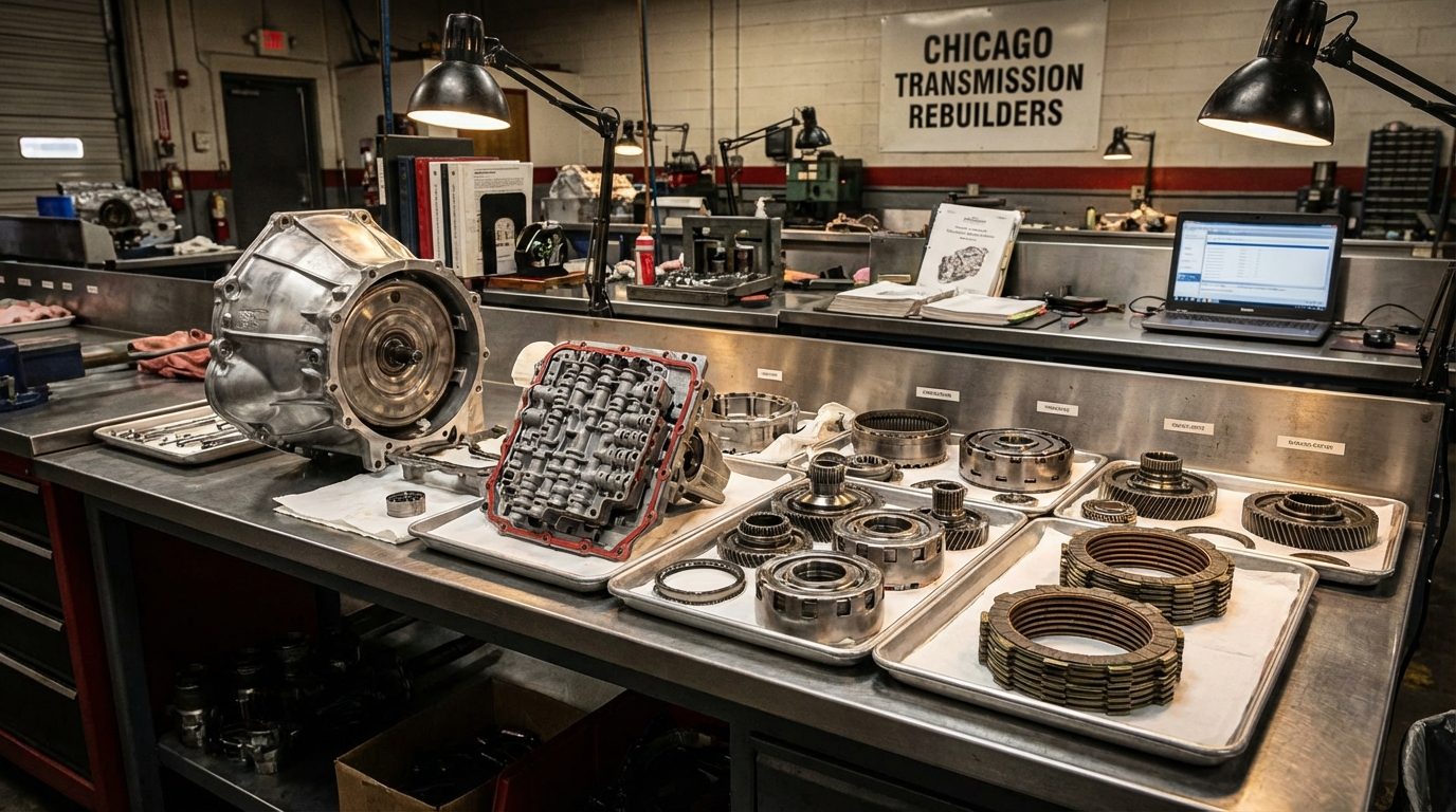 62TE Transmission Repair Chicago Ram, Dodge, Jeep & Chrysler Unit Repair service photo at Chicago Transmission