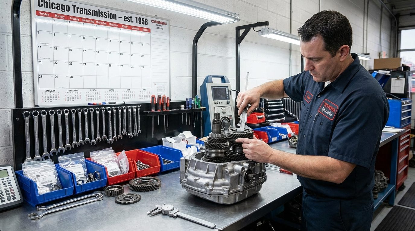 62TE Transmission Repair Chicago Ram, Dodge, Jeep & Chrysler Unit Repair service photo at Chicago Transmission