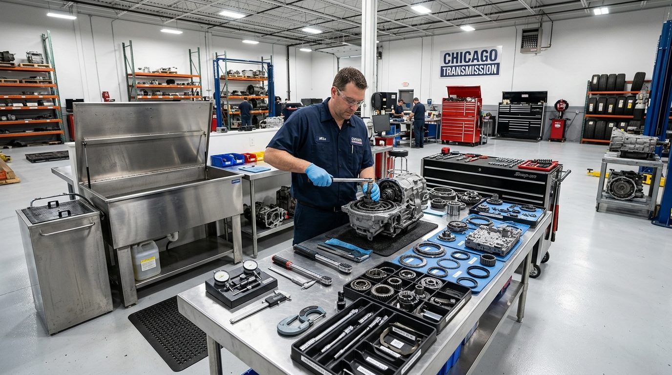 6L80 Transmission Repair Chicago GM Truck, SUV & Automatic Diagnosis service photo at Chicago Transmission